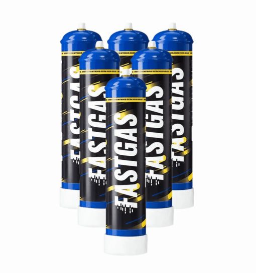 FastGas Cylinders 670g – 6 Pack